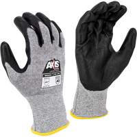 RWG566 AXIS Cut Protection Touchscreen Work Glove, Size X-Small, 18 Gauge, Polyurethane Coated, Stainless Steel/HPPE Shell, ASTM ANSI Level A5/EN 388 Level E Action Paper