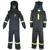 TCG Deluxe Medium Arc Flash Suit Kit, 40 cal/cm² Action Paper