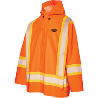 Imperm&eacute;able R804 Hurricane, Petit, Orange haute visibilit&eacute; Action Paper
