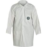 ProShield&reg; 50 Lab Coat, Microporous, White, Small Action Paper
