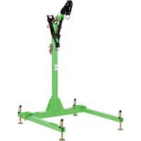 DBI-SALA&reg; Confined Space Davit Winch Mounting Bracket, Zinc Plated Action Paper