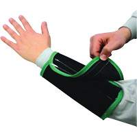 Kut Gard&reg; 2-Ply Cane Mesh Sleeve, Nylon, 9", ASTM ANSI Level A4, Black Action Paper