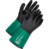 Chemical-Resistant Gloves with Cut-Resistant Lining, Size 6/X-Small, 12" L, PVC Action Paper