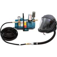 1-Worker DEFENDER Supplied Air Shield & Helmet System Action Paper
