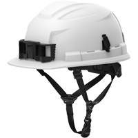 BOLT 4-Point Front Brim Safety Helmet, Non-Vented, ANSI Type II/CSA Type 2 Action Paper