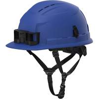BOLT 4-Point Front Brim Safety Helmet, Non-Vented, ANSI Type II/CSA Type 2 Action Paper