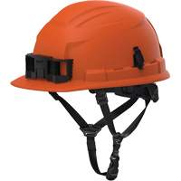 BOLT 4-Point Front Brim Safety Helmet, Non-Vented, ANSI Type II/CSA Type 2 Action Paper