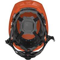 BOLT 4-Point Front Brim Safety Helmet, Non-Vented, ANSI Type II/CSA Type 2 Action Paper