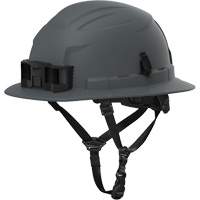 BOLT 4-Point Full Brim Safety Helmet, Ratchet Suspension, ANSI Type II/CSA Type 2 Action Paper