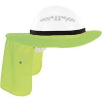 Visi&egrave;re universelle avec protection de la nuque pour casque de s&eacute;curit&eacute; Chill-Its 6661, Lime haute visibilit&eacute; Action Paper