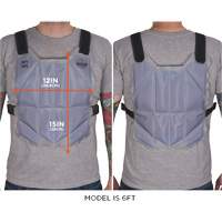 Veste de refroidissement de changement de phase Chill-Its6210, Taille unique, Bleu Action Paper