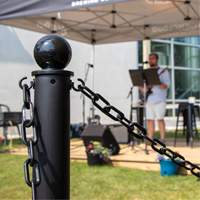 Plastic Barrier Chain, Green Action Paper