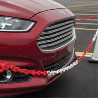 Bicolour Plastic Barrier Chain, Green/White Action Paper