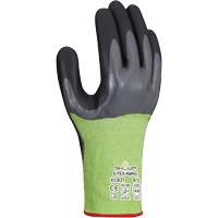 Gants r&eacute;sistants &agrave; la coupe S-TEX Alpha XC821, Taille 6/Petit, Calibre 18, Rev&ecirc;tement Nitrile, Enveloppe en Polyester/Nylon/Polyur&eacute;thane/PEHP/Tungst&egrave;ne, ASTM ANSI niveau A6/EN 388 niveau F Action Paper
