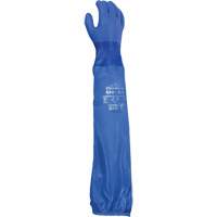 690 Chemical-Resistant Gloves, Size Medium/8, 26" L, Cotton/PVC Action Paper