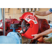Collapsible Gate Valve Lockout Device, Wheel Type Action Paper