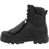 Vulcan Work Boots with External Metguard, Leather, Size 5, Impermeable Action Paper