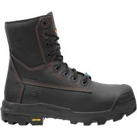 Metpro Flex Work Boots with Metguard, Leather, Size 4, Impermeable Action Paper