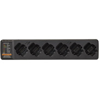 Chargeur multi-unit&eacute;s &agrave; 6 emplacements pour radio bidirectionnelle Curve Action Paper