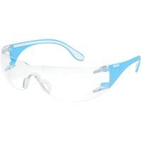 Lunettes de s&eacute;curit&eacute; bleu/blanc Adapt Lite, Lentille Transparent, Antibu&eacute;e/Anti-&eacute;gratignures, ANSI Z87+/R&eacute;pond ou surpasse la norme CSA Z94.3 Action Paper