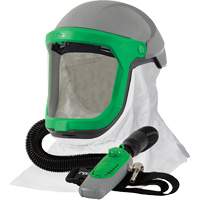 Respirateur Z-Link avec cape &agrave; l'&eacute;paule Tychem 4000 & C40, Respirateur &agrave; masque/Masque de soudage Action Paper