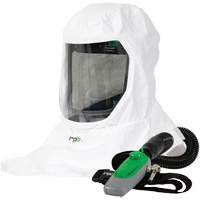 Respirateur T-Link avec casquette, tube de respiration & C40, Cagoule ample & visi&egrave;re Action Paper