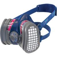 Elipse&reg; Low Profile OV/P100 NIOSH Respirator with Replacement Filters, Elastomer/Thermoplastic, Small/Medium Action Paper