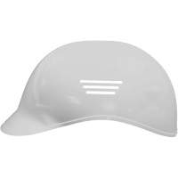 Casque antichocs LIDGUARD avec suspension &agrave; 4 pointe, Suspension &agrave; douille, Blanc Action Paper