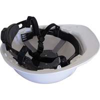 LIDGUARD&reg; 4-Point Suspension fors Cap & Full Brim Hardhats, Ratchet Action Paper
