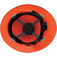 LIDGUARD&reg; 4-Point Suspension fors Cap & Full Brim Hardhats, Ratchet Action Paper