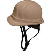 LIDGUARD&reg; Cap Style Hardhat with Chinstrap, Meets CSA Type 1, Ratchet Suspension, Vented Action Paper