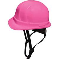 LIDGUARD&reg; Cap Style Hardhat with Chinstrap, Meets CSA Type 1, Ratchet Suspension, Vented Action Paper