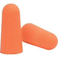 Bouchons d'oreilles coniques jetables en mousse de PU orange SEALTEC33, Vrac - Boîte Action Paper