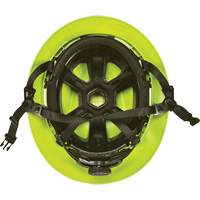 V-Gard H2&reg; Full Brim Safety Helmet, Ratchet Suspension, Non-Vented Action Paper