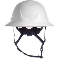 V-Gard H2&reg; Full Brim Safety Helmet, Ratchet Suspension, Non-Vented Action Paper