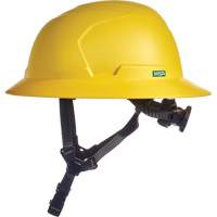 V-Gard H2&reg; Full Brim Safety Helmet, Ratchet Suspension, Non-Vented Action Paper