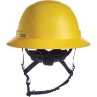 V-Gard H2&reg; Full Brim Safety Helmet, Ratchet Suspension, Non-Vented Action Paper