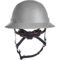 V-Gard H2&reg; Full Brim Safety Helmet, Ratchet Suspension, Non-Vented Action Paper
