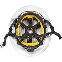 V-Gard H2&reg; Full Brim Safety Helmet with Mips&reg; Safety System, Ratchet Suspension, Non-Vented Action Paper