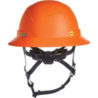 V-Gard H2&reg; Full Brim Safety Helmet with Mips&reg; Safety System, Ratchet Suspension, Non-Vented Action Paper