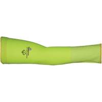 Max KTX1HV Cut-Resistant Sleeve, Small, TenActiv, 18", ASTM ANSI Level A9, High Visibility Yellow Action Paper