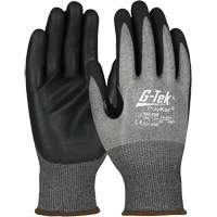 G-Tek&reg; Cut-Resistant Gloves with Touchscreen Capability, Size Small, 18 Gauge, Foam Nitrile Coated, PolyKor&reg; Shell, ASTM ANSI Level A4/EN 388 Level D Action Paper