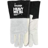 Womans Fabulous Fabricator Welding Gloves, Grain Cowhide, Size Small Action Paper