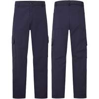 Pantalon cargo de 9 oz bleu marin Avenger, style 611, Coton/Nylon, Bleu marin, Taille 28 Action Paper