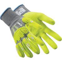 Gants antichocs Helix 3014IMP, 2T-petit/5, Paume en PEHP, Poignet &eacute;lastique/Poignet en tricot Action Paper