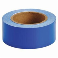 Pipe Marker Tape, 90', Blue Action Paper