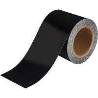 Pipe Marker Tape, 90', Black Action Paper