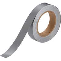Pipe Marker Tape, 90', Grey Action Paper