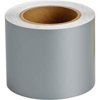 Pipe Marker Tape, 90', Grey Action Paper