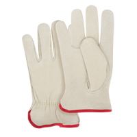 Close-Fit Driver's Gloves, Small, Grain Cowhide Palm Action Paper